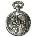 Pocket Watch w/ Chain - Fire Fighter